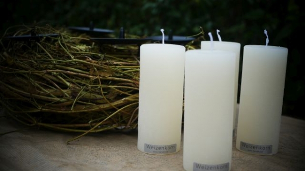 Hopfen Adventkranz